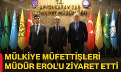 Mülkiye Müfettişleri, Müdür Erol’u Ziyaret etti