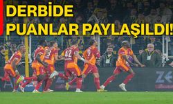 Derbide puanlar paylaşıldı!