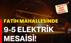 Fatih Mahallesinde 9-5 Elektrik Mesaisi!