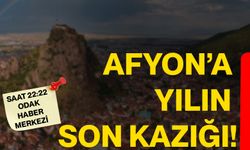 Afyon’a yılın son kazığı!