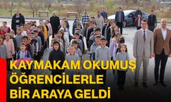 Kaymakam Okumuş öğrencilerle bir araya geldi