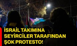 İsrail takımına seyirciler tarafından şok protesto!