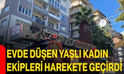 Evde Düşen Yaşlı Kadın Ekipleri Harekete Geçirdi