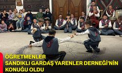 Öğretmenler Sandıklı Gardaş Yarenler Derneği’nin Konuğu Oldu
