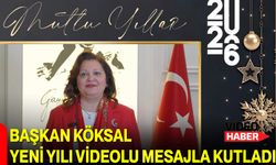 Başkan Köksal Yeni Yılı Videolu Mesajla Kutladı