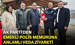 AK Parti’den Emekli Polis Memuruna Anlamlı Veda Ziyareti