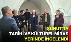 Şuhut’ta Tarihi ve Kültürel Miras Yerinde İncelendi