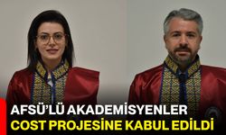 AFSÜ’lü Akademisyenler COST Projesine Kabul Edildi
