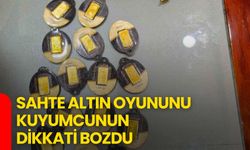 Sahte Altın Oyununu Kuyumcunun Dikkati Bozdu