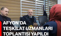Afyon’da Teşkilat Uzmanları Toplantısı Yapıldı