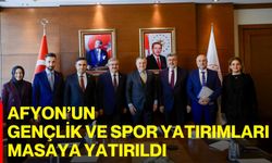 Afyon’un Gençlik Ve Spor Yatırımları Masaya Yatırıldı