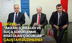 AKÜ’de “Akran Zorbalığı ve Suça Sürüklenme Riski Olan Çocuklar” Çalıştayı Düzenlendi