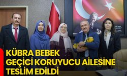 Kübra Bebek Geçici Koruyucu Ailesine Teslim Edildi