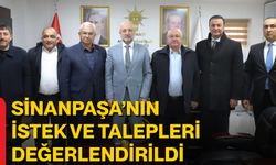Sinanpaşa’nın İstek Ve Talepleri Değerlendirildi