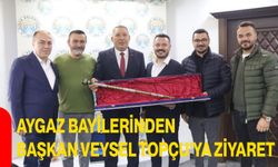 Aygaz Bayilerinden Başkan Veysel Topçu’ya Ziyaret