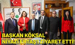 Başkan Köksal, Niyazi Ertaş’ı Ziyaret Etti!
