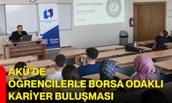 AKÜ’de Öğrencilerle Borsa Odaklı Kariyer Buluşması