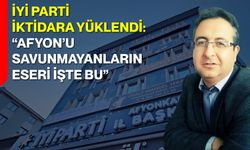 İYİ Parti iktidara yüklendi: “Afyon’u savunmayanların eseri işte bu”