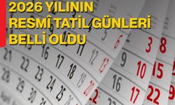 2026 Yılının Resmî Tatil Günleri Belli Oldu