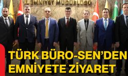 Türk Büro-Sen’den Emniyete Ziyaret