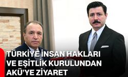 Türkiye İnsan Hakları ve Eşitlik Kurulundan AKÜ’ye Ziyaret