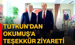 Tutkun’dan Okumuş’a teşekkür ziyareti