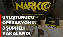 Uyuşturucu operasyonu: 3 şüpheli yakalandı