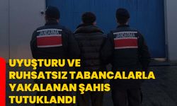 Uyuşturu ve ruhsatsız tabancalarla yakalanan şahıs tutuklandı