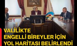Valilikte Engelli Bireyler İçin Yol Haritası Belirlendi