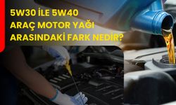 5w30 ile 5w40 araç motor yağı arasındaki fark nedir?