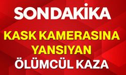 Kask Kamerasına Yansıyan Ölümcül Kaza