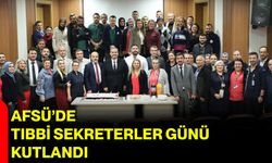 AFSÜ’de Tıbbi Sekreterler Günü Kutlandı