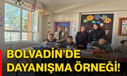 Bolvadin’de dayanışma örneği!
