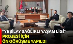 “Yeşilay Sağlıklı Yaşam Ligi” Projesi İçin Ön Görüşme Yapıldı