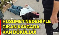Husumet nedeniyle çıkan kavgada kan döküldü!