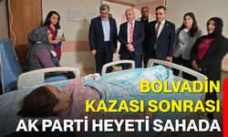 Bolvadin Kazası Sonrası AK Parti Heyeti Sahada