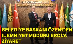 Taşoluk Belediye Başkanı Özen’den İl Emniyet Müdürü Erol’a Ziyaret