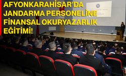 Afyonkarahisar’da Jandarma Personeline Finansal Okuryazarlık Eğitimi