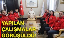 Yapılan çalışmalar görüşüldü