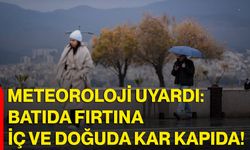 Meteoroloji Uyardı: Batıda Fırtına, İç ve Doğuda Kar Kapıda!