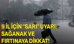 9 İl İçin "Sarı" Uyarı: Sağanak Ve Fırtınaya Dikkat!
