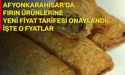 Afyonkarahisar’da Fırın Ürünlerine Yeni Fiyat Tarifesi Onaylandı: İşte O Fiyatlar