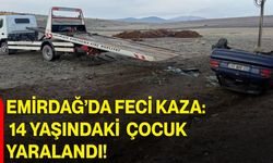 Emirdağ’da Feci Kaza: 14 Yaşındaki Çocuk Yaralandı!