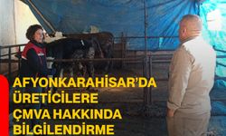 Afyonkarahisar’da Üreticilere ÇMVA Hakkında Bilgilendirme