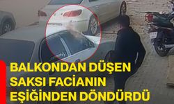 Balkondan Düşen Saksı Facianın Eşiğinden Döndürdü