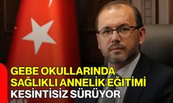 Gebe Okullarında Sağlıklı Annelik Eğitimi Kesintisiz Sürüyor