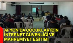Afyon’da Çocuklar İçin İnternet Güvenliği Ve Mahremiyet Eğitimi