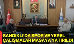 Sandıklı’da Spor Ve Yerel Çalışmalar Masaya Yatırıldı