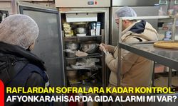 Raflardan Sofralara Kadar Kontrol: Afyonkarahisar’da Gıda Alarmı Mı Var?