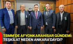 TBMM’de Dikkat Çeken Afyonkarahisar Buluşması